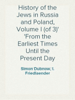 History of the Jews in Russia and Poland, Volume I (of 3)
From the Earliest Times Until the Present Day