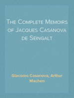 The Complete Memoirs of Jacques Casanova de Seingalt