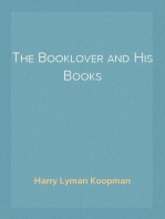 The Booklover and His Books