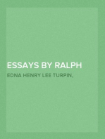 Essays by Ralph Waldo Emerson