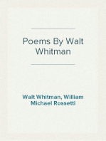 Poems By Walt Whitman