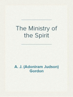 The Ministry of the Spirit