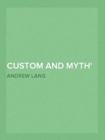 Custom and Myth
New Edition