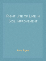 Right Use of Lime in Soil Improvement