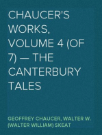 Chaucer's Works, Volume 4 (of 7) — The Canterbury Tales