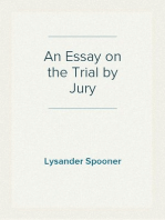 An Essay on the Trial by Jury