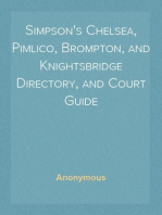 Simpson's Chelsea, Pimlico, Brompton, and Knightsbridge Directory, and Court Guide