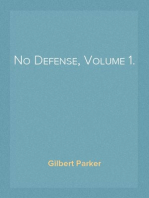 No Defense, Volume 1.