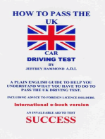 How To Pass The UK Car Driving Test