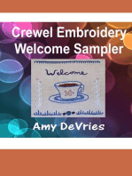 Crewel Embroidery Welcome Sampler