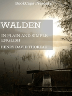 Walden In Plain and Simple English (Includes Study Guide, Complete Unabridged Book, Historical Context, Biography, and Character Index)