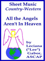 Sheet Music All The Angels Aren't In Heaven