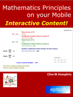 Mathematics Principles on Your Mobile