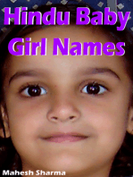 Hindu Baby Girl Names