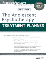 The Adolescent Psychotherapy Treatment Planner: Includes DSM-5 Updates