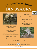 101 Fun Facts About Dinosaurs: A Set of Seven 15-Minute Books, Educational Version