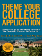 Theme Your College Application: Learn how to get an admit to top universities like Stanford, Wharton, etc.