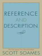 Reference and Description: The Case against Two-Dimensionalism