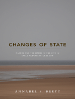 Changes of State: Nature and the Limits of the City in Early Modern Natural Law