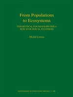 From Populations to Ecosystems: Theoretical Foundations for a New Ecological Synthesis