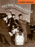 Saying Something: Jazz Improvisation and Interaction