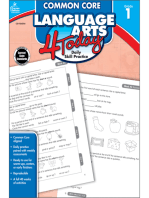 Common Core Language Arts 4 Today, Grade 1: Daily Skill Practice