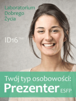 Twój typ osobowości: Prezenter (ESFP)