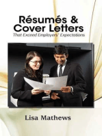 Resumes and Cover Letters That Exceed Employers’ Expectations