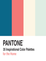 PANTONE: 35 Inspirational Color Palettes for the Home