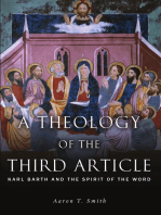 A Theology of the Third Article: Karl Barth and the Spirit of the Word