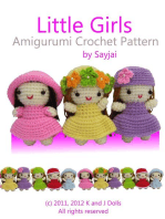 Little Girls Amigurumi Crochet Pattern