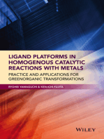 Ligand Platforms in Homogenous Catalytic Reactions with Metals: Practice and Applications for Green Organic Transformations