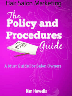 Hair Salon Policy Procedures Guide