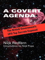 A Covert Agenda: The British Government's UFO Top Secrets Exposed