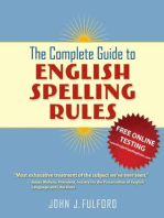 The Complete Guide to English Spelling Rules