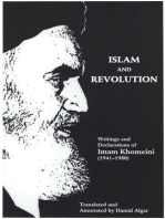 Islam and Revolution: Writings and Declarations of Imam Khomeini (1941-1980)