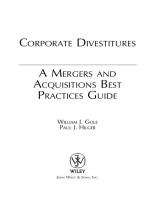 Corporate Divestitures: A Mergers and Acquisitions Best Practices Guide