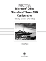 MCTS: Microsoft Office SharePoint Server 2007 Configuration Study Guide: Exam 70-630