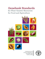 Genebank Standards for Plant Genetic Resources for Food and Agriculture