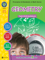 Geometry - Task & Drill Sheets Gr. 6-8