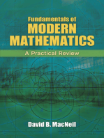 Fundamentals of Modern Mathematics: A Practical Review