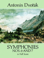 Symphonies Nos. 6 and 7 in Full Score