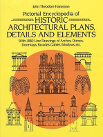 Pictorial Encyclopedia of Historic Architectural Plans, Details and Elements: With 1880 Line Drawings of Arches, Domes, Doorways, Facades, Gables, Windows, etc.