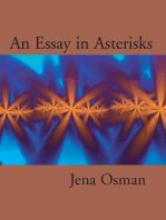 An Essay in Asterisks