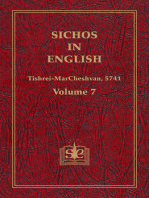 Sichos In English, Volume 7: Tishrei-MarCheshvan, 5741