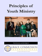 Principles of Youth Ministry