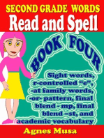 Second Grade Words Read And Spell Book Four