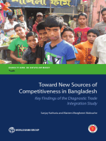 Toward New Sources of Competitiveness in Bangladesh: Key Insights of the Diagnostic Trade Integration Study