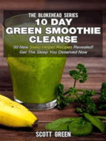 10 Day Green Smoothie Cleanse : 50 New Sleep Helper Recipes Revealed! Get The Sleep You Deserved Now