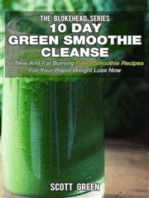 10 Day Green Smoothie Cleanse : 50 New And Fat Burning Paleo Smoothie Recipes For Your Rapid Weight Loss Now